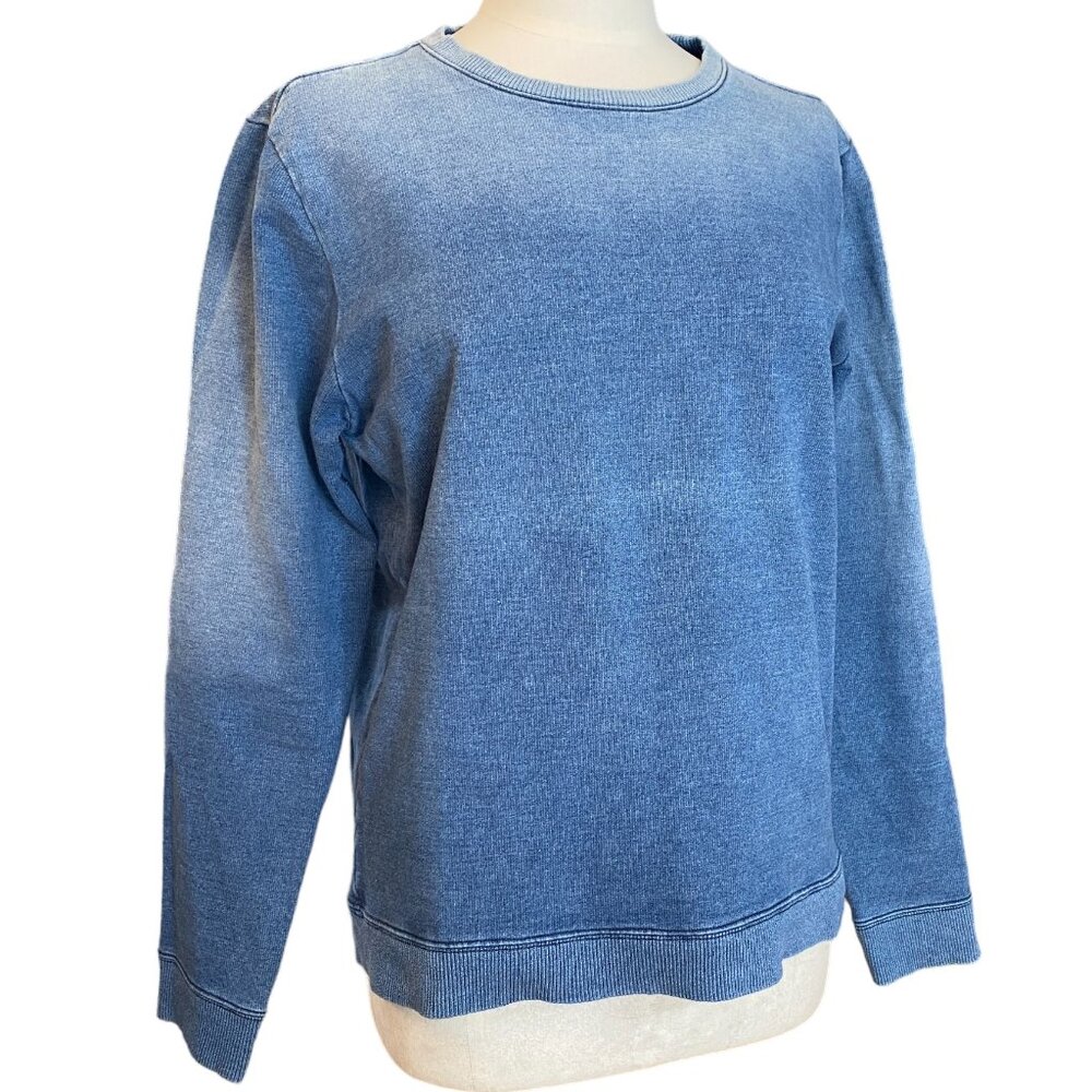 KOTO Urban Outfitters Open Cocoon Ombre Distressed Hobo Chic Sweatshirt-M-TP